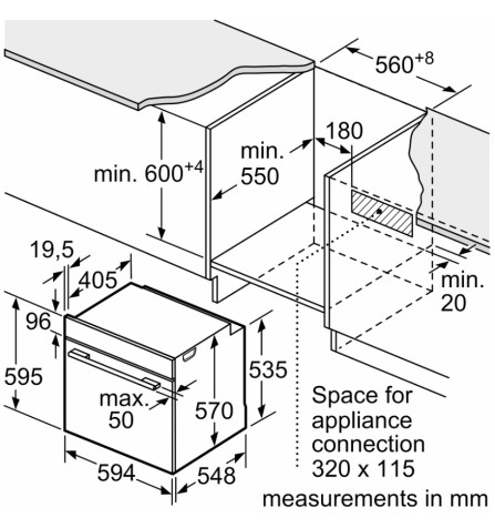 Духовой шкаф Bosch HUA736EG0T