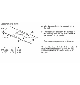 Индукционная варочная панель Bosch PVQ631HC1E