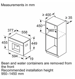Встраиваемая кофе-машина Bosch CTL7181B0