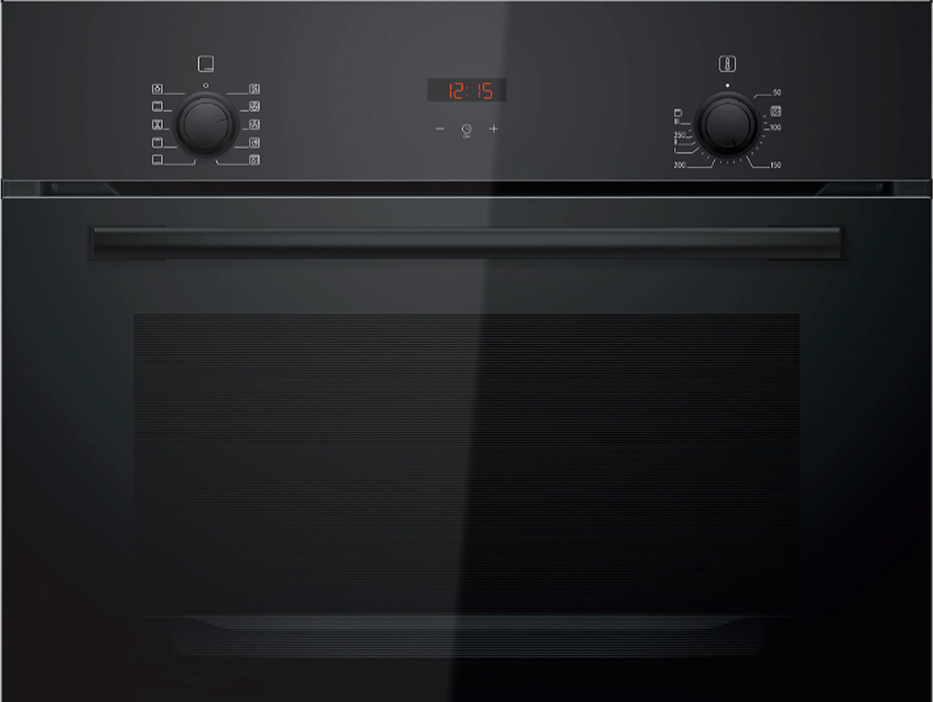 Встраиваемый духовой шкаф Bosch черного цвета